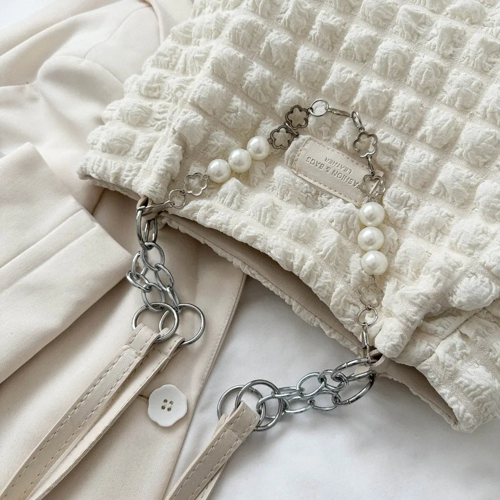 Bubble Textured Tote Bag for Everyday Use