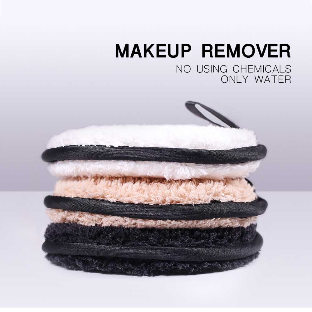 Reusable Microfiber Makeup Remover Towel – Plush Cleansing Cloth Pad