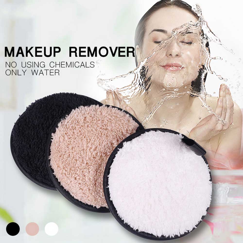 Reusable Microfiber Makeup Remover Towel – Plush Cleansing Cloth Pad