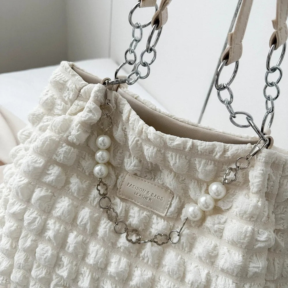 Bubble Textured Tote Bag for Everyday Use