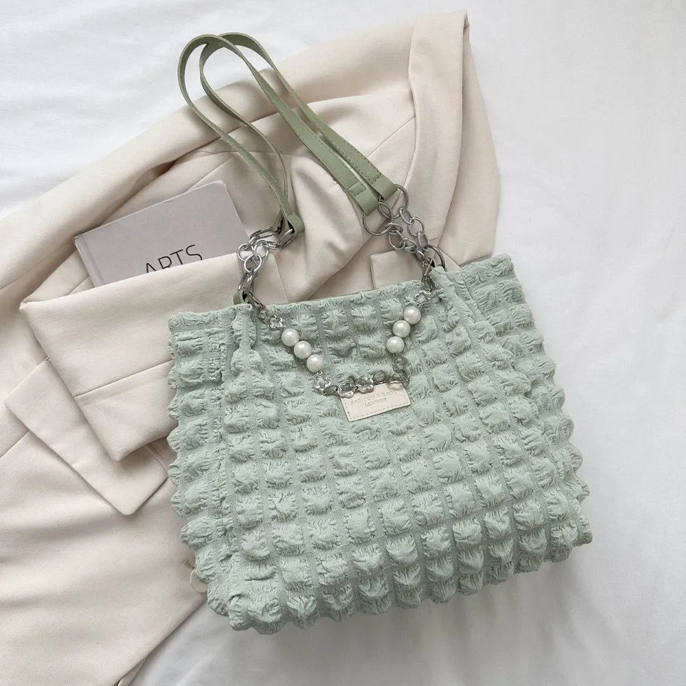 Bubble Textured Tote Bag for Everyday Use