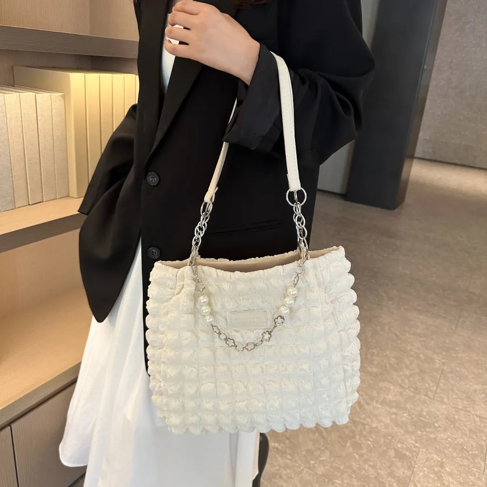 Bubble Textured Tote Bag for Everyday Use