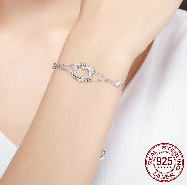 S925 Silver Bracelet - Pure Love