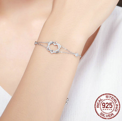 S925 Silver Bracelet - Pure Love