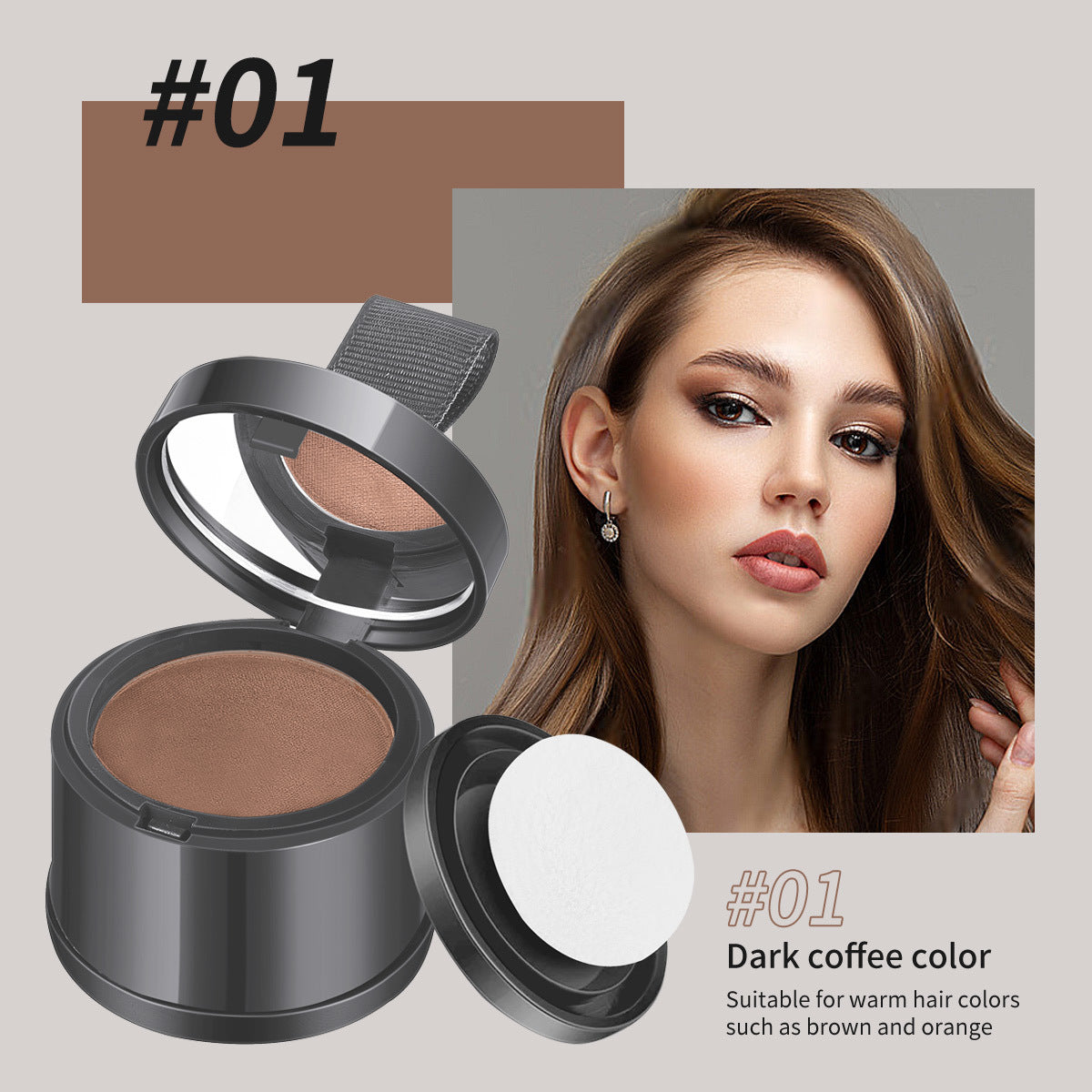 Waterproof Hairline Powder – Natural Contouring &amp; Filling