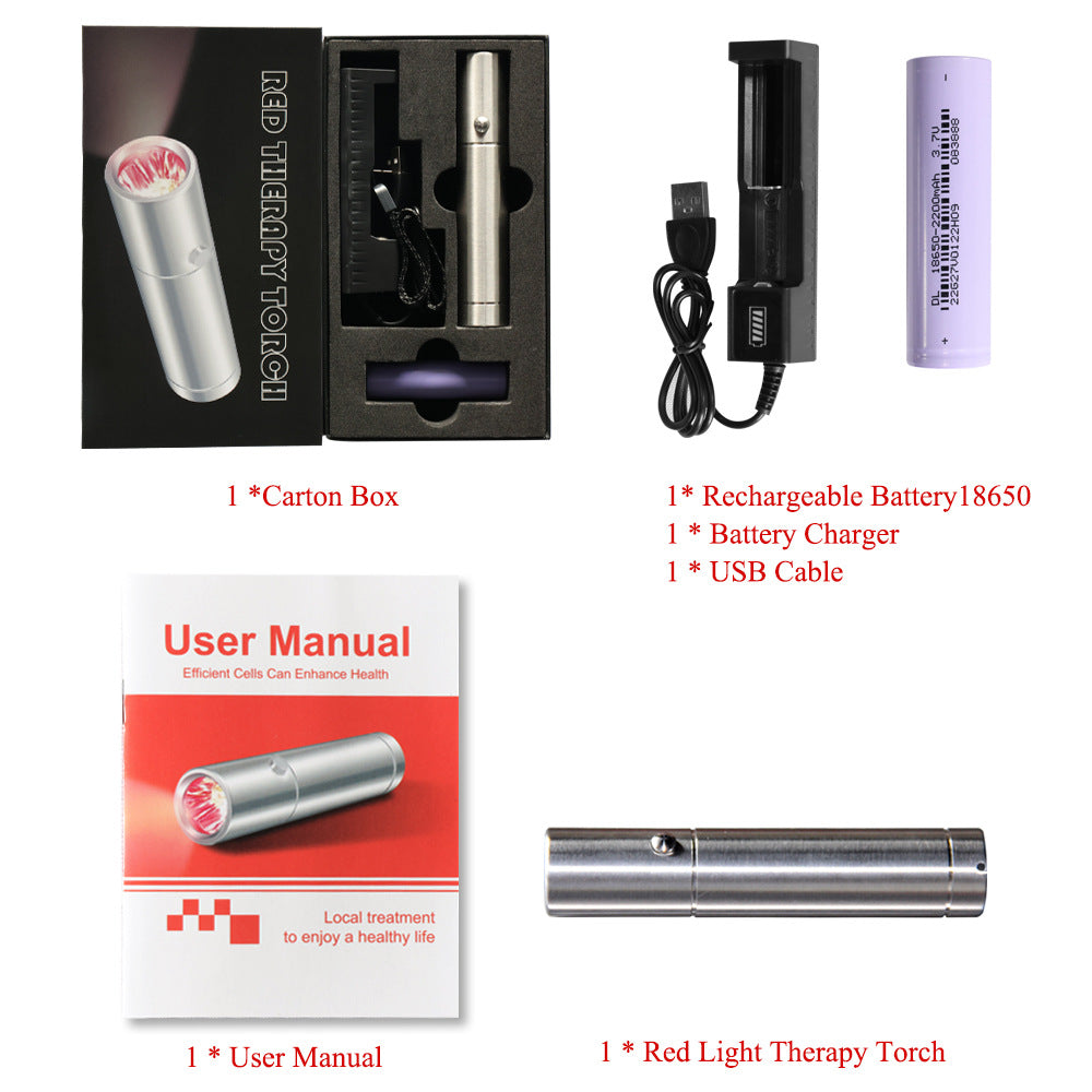 Portable Red Light Therapy Flashlight (RL09A-Lite)