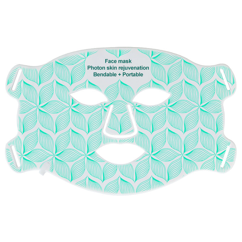 LED Photon Therapy Silicone Facial Mask – 8 Color Spectrum