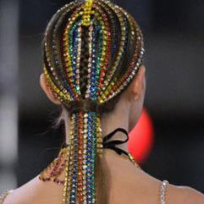 Rhinestone Tassel Headpiece – Ins Style Women’s Hair Accessory ✨