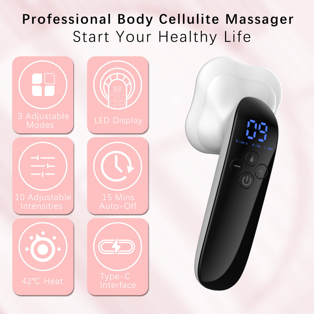 EMS Microcurrent Body Slimming &amp; Hip Lifting Device (2nd Gen RF)