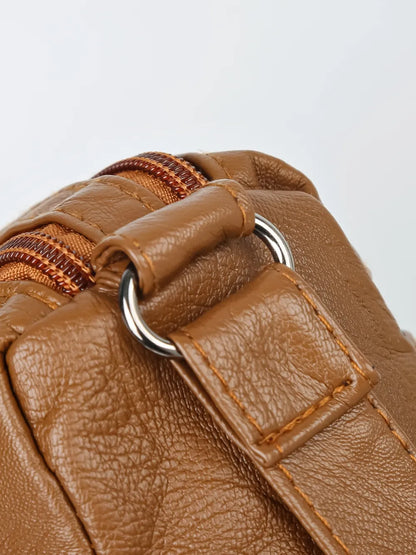 Stylish Adjustable PU Leather Shoulder Bag