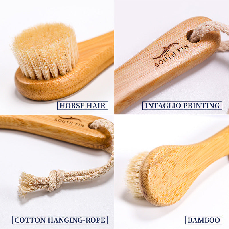 Bamboo Facial Cleansing &amp; Massage Brush