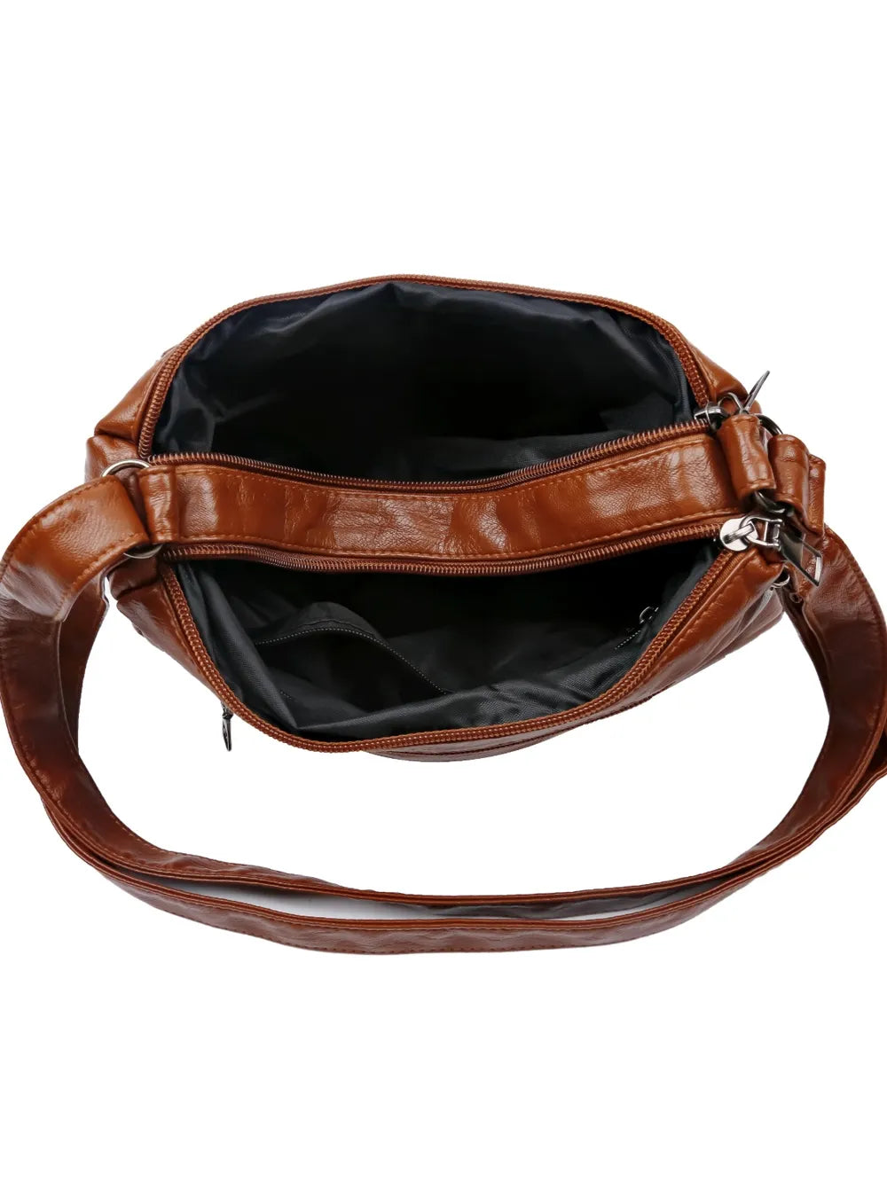 Stylish PU Leather Adjustable Shoulder Bag