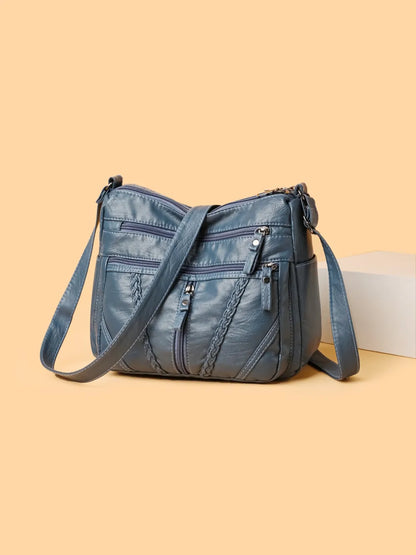 Stylish Adjustable PU Leather Shoulder Bag