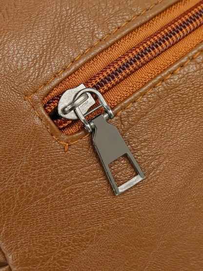 Stylish Adjustable PU Leather Shoulder Bag