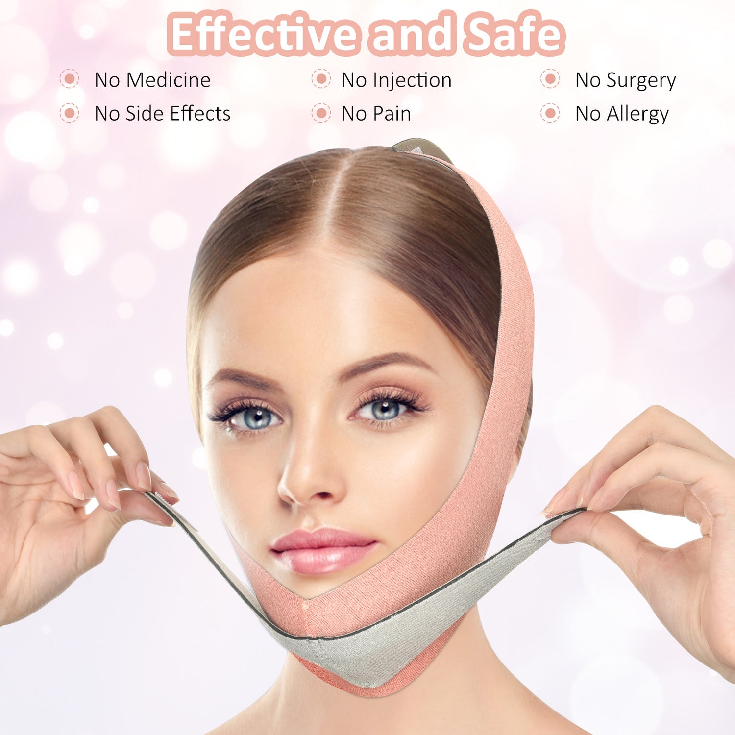 Hailicare Face-Lift V-Belt – Graphene V-Face Mask Bandage