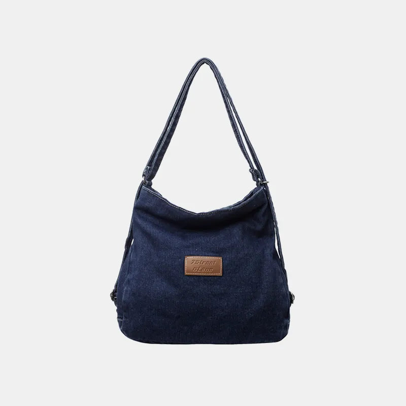 Stylish Adjustable Denim Shoulder Bag