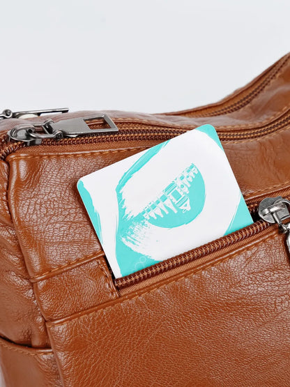 Stylish PU Leather Adjustable Shoulder Bag