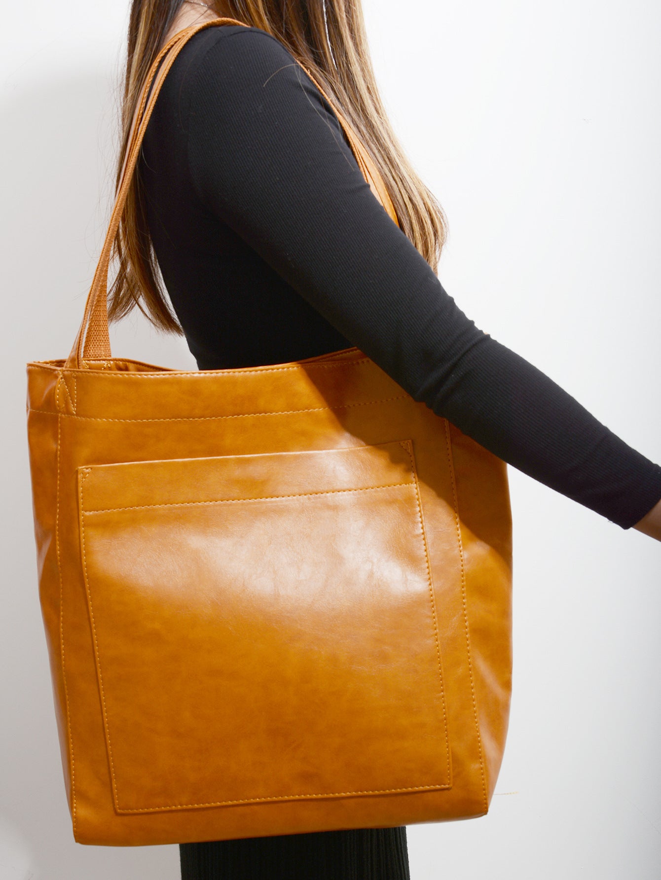Stylish Sheenva Leather Tote Bag for Women