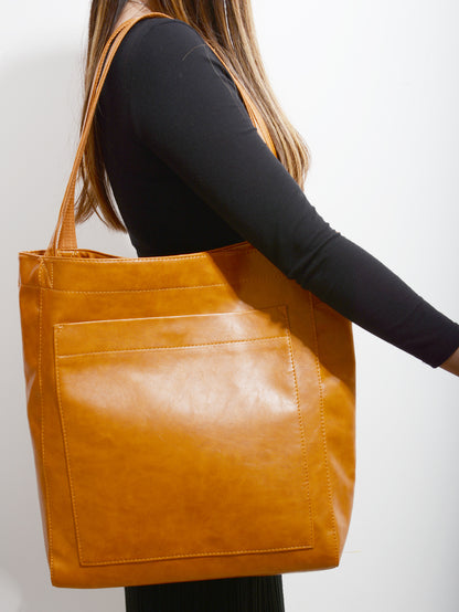 Stylish Sheenva Leather Tote Bag for Women