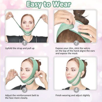 Hailicare Face-Lift V-Belt – Graphene V-Face Mask Bandage