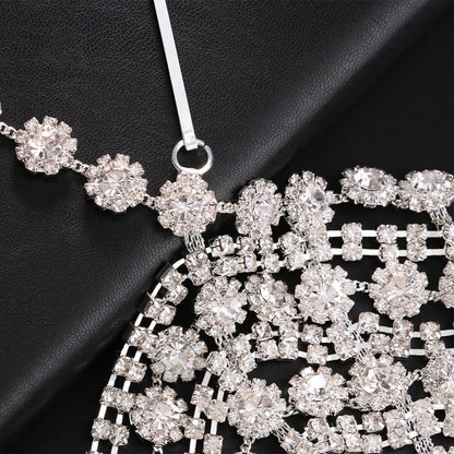 Changliu Su Bohemian Diamond Hair Chain – Elegant Forehead &amp; Headwear Accessory ✨