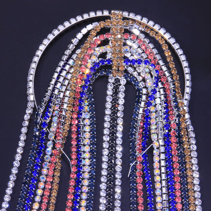 Rhinestone Tassel Headpiece – Ins Style Women’s Hair Accessory ✨