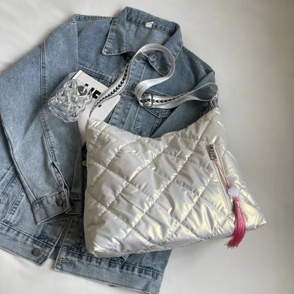 Quilted Nylon Travel Bag for Easy Adventures