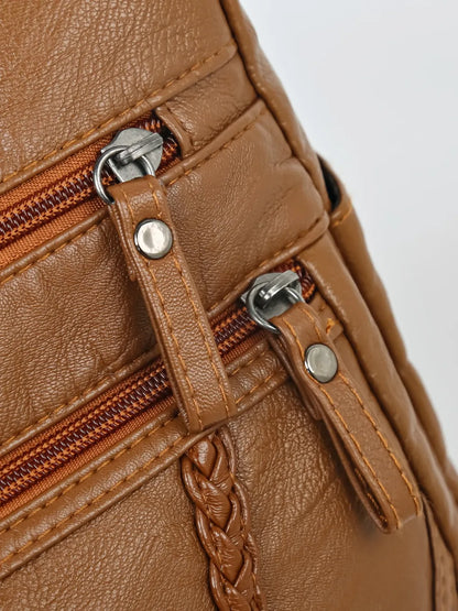 Stylish Adjustable PU Leather Shoulder Bag