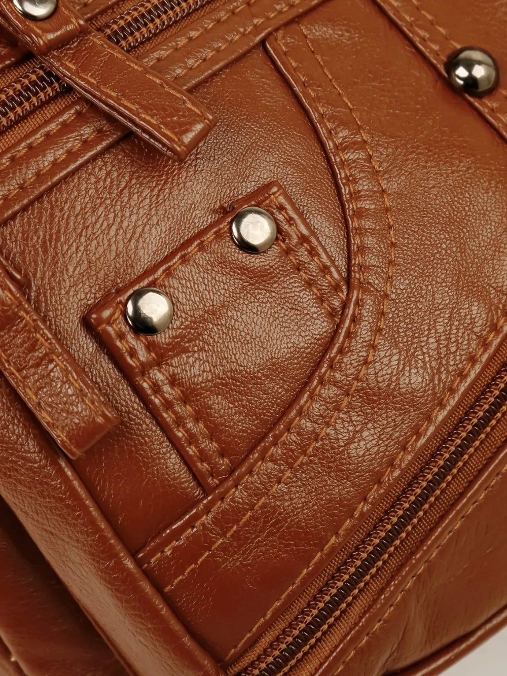 Stylish Adjustable PU Leather Shoulder Bag