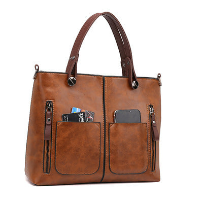 Sheenva Retro Large Capacity Shoulder Bag