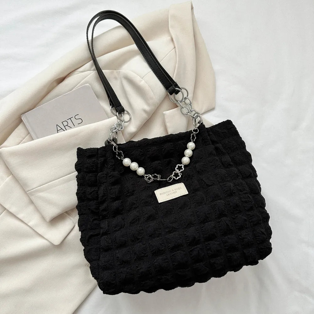 Bubble Textured Tote Bag for Everyday Use