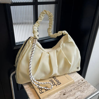 Stylish Ruched Large Tote Bag for Everyday Use