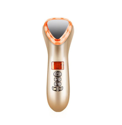 Ultrasonic Cryotherapy &amp; LED Hot-Cold Facial Massager