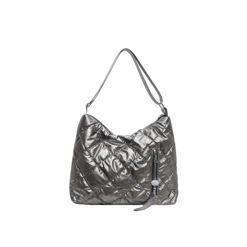 Quilted Nylon Travel Bag for Easy Adventures