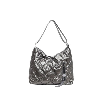 Quilted Nylon Travel Bag for Easy Adventures