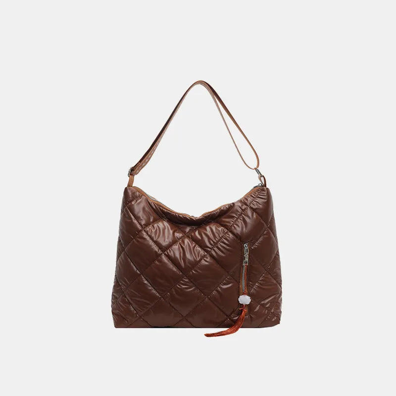 Quilted Nylon Travel Bag for Easy Adventures