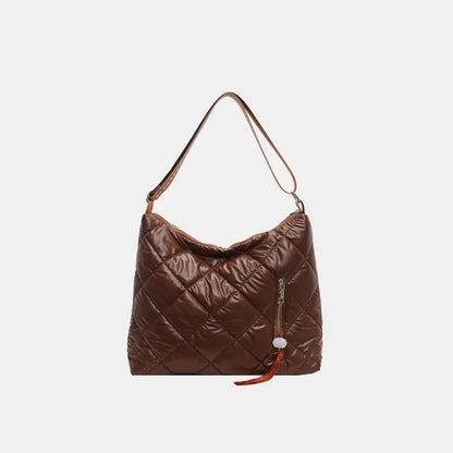 Quilted Nylon Travel Bag for Easy Adventures