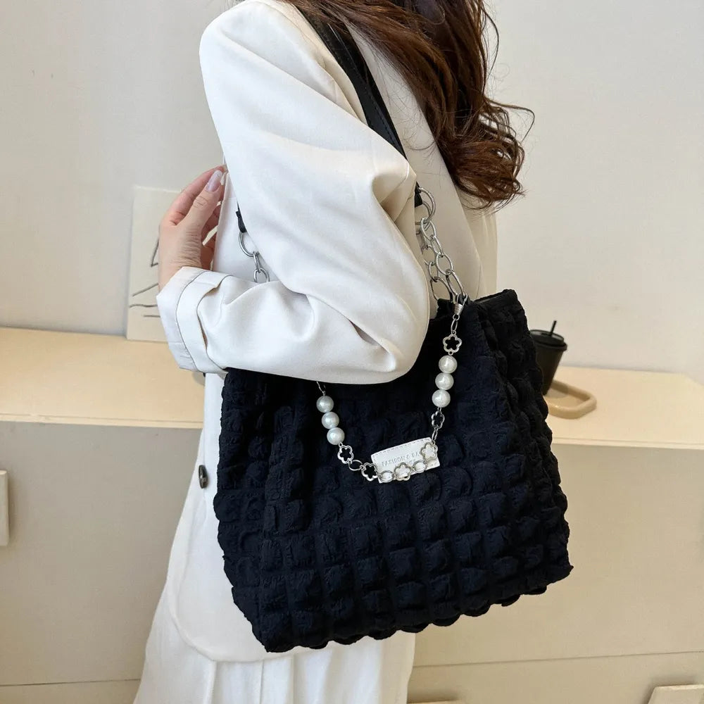 Bubble Textured Tote Bag for Everyday Use