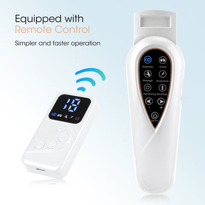 Remote Control Microcurrent Face Slimmer – EMS V-Face Lifting &amp; Light Therapy Device