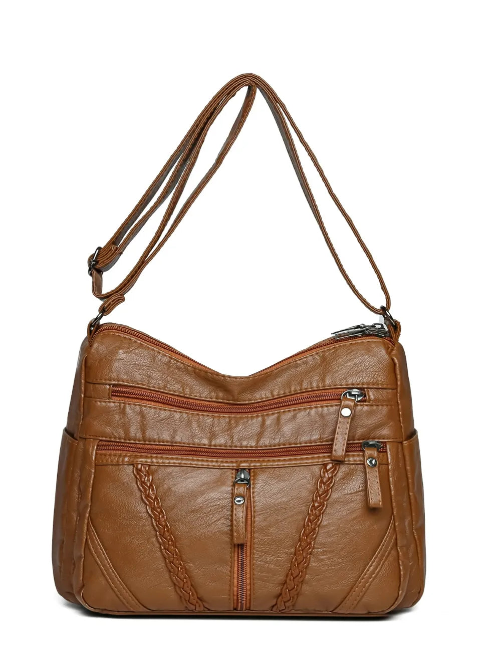 Stylish Adjustable PU Leather Shoulder Bag