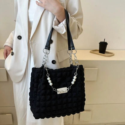 Bubble Textured Tote Bag for Everyday Use