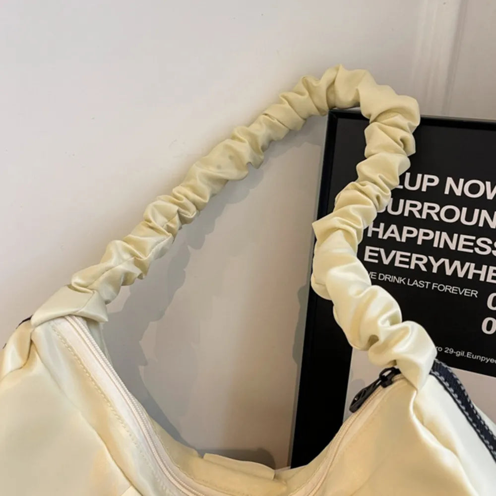 Stylish Ruched Large Tote Bag for Everyday Use