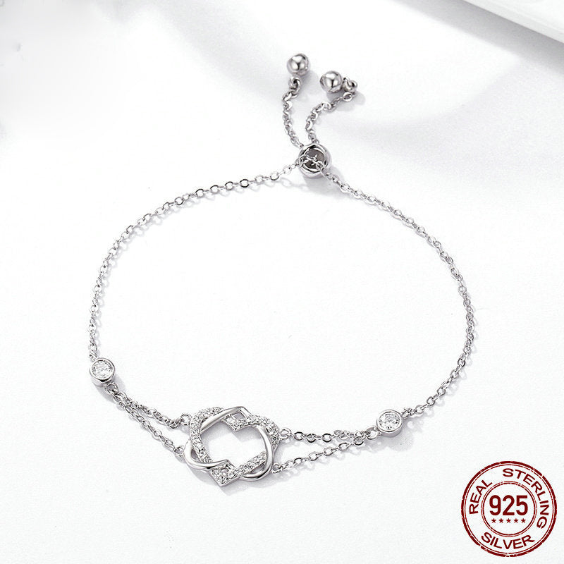 S925 Silver Bracelet - Pure Love