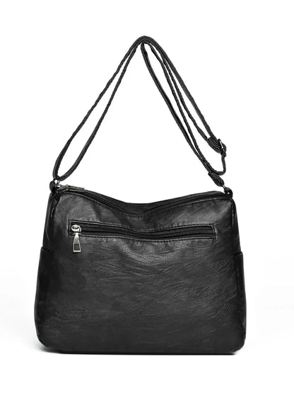 Stylish Adjustable PU Leather Shoulder Bag
