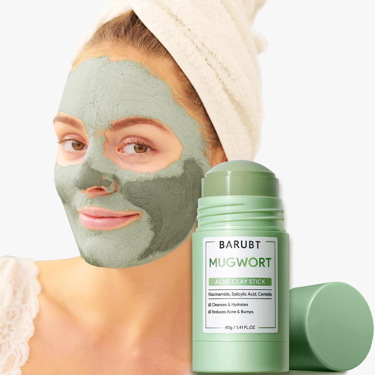 Artemisia Argyi Mud Mask Stick – Deep Cleansing &amp; Firming