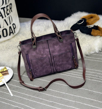 Sheenva Retro Large Capacity Shoulder Bag