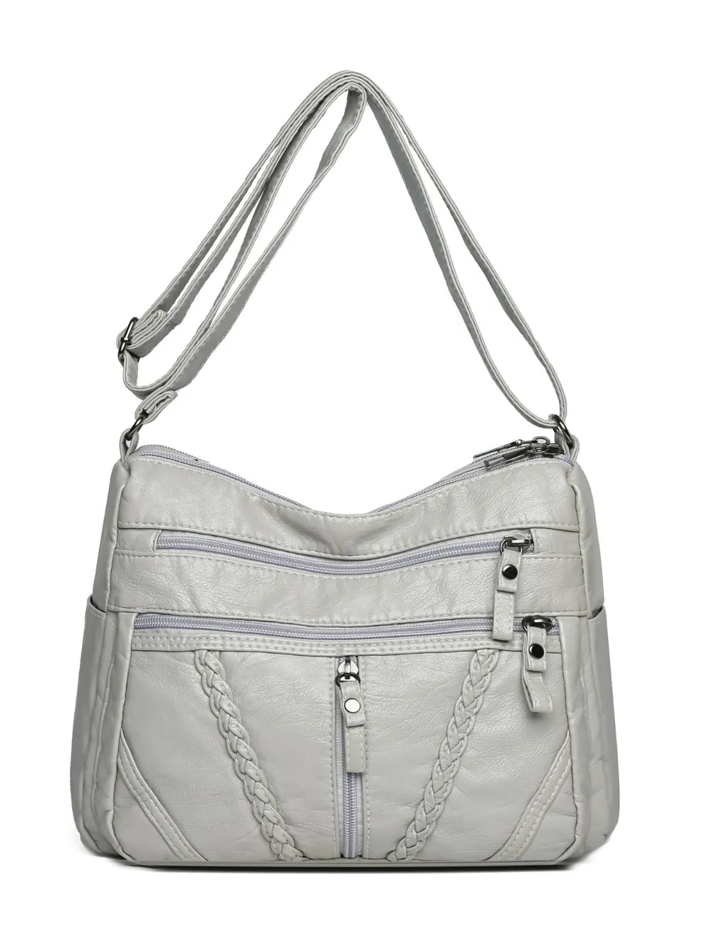 Stylish Adjustable PU Leather Shoulder Bag