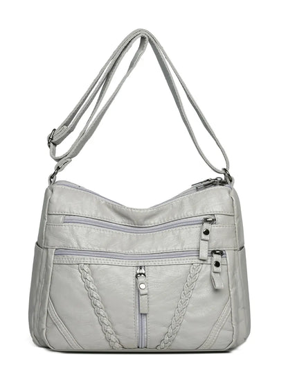 Stylish Adjustable PU Leather Shoulder Bag