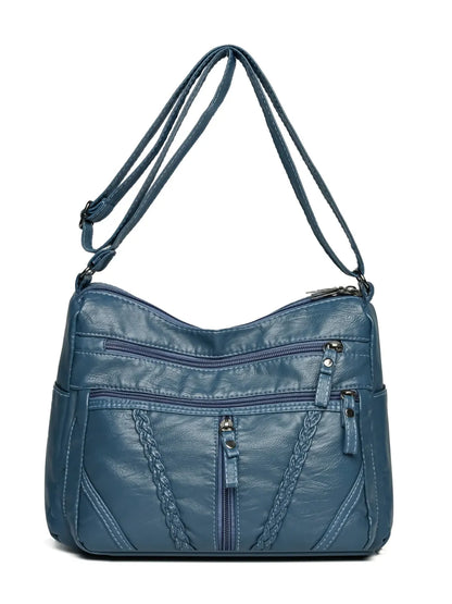 Stylish Adjustable PU Leather Shoulder Bag