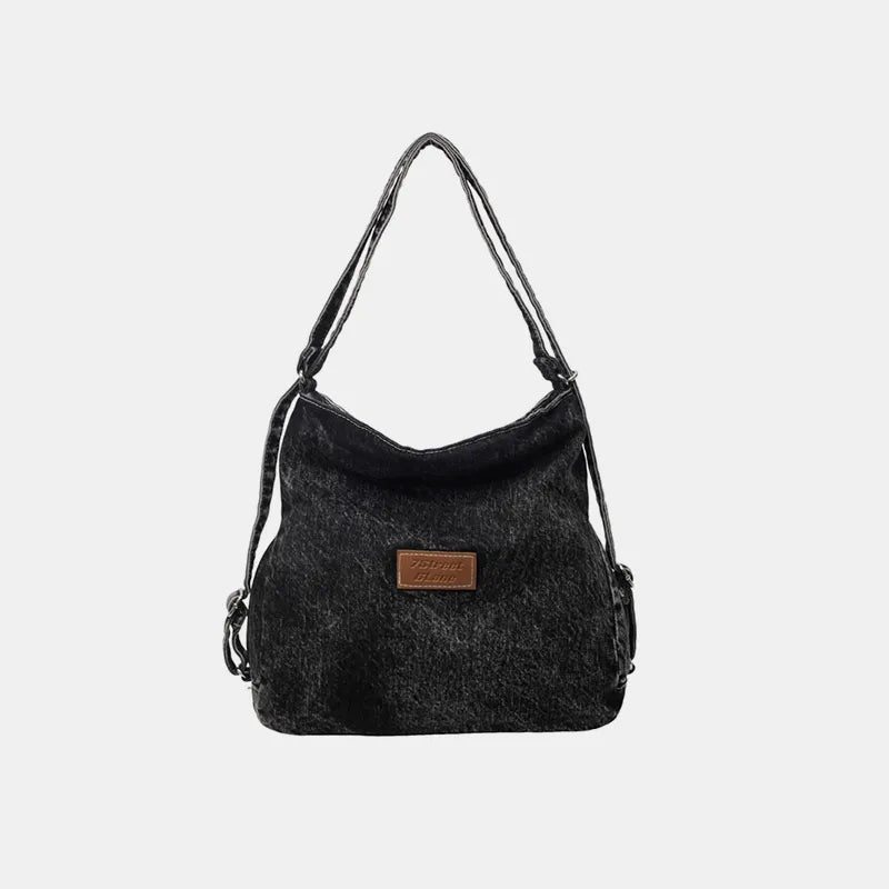 Stylish Adjustable Denim Shoulder Bag